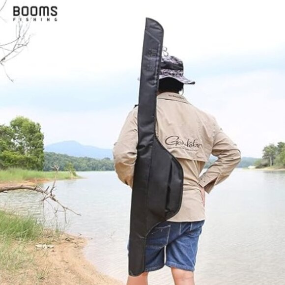Booms Fishing Rod Case, Portable Folded Fishing Pole Case - Picture 1 of 11